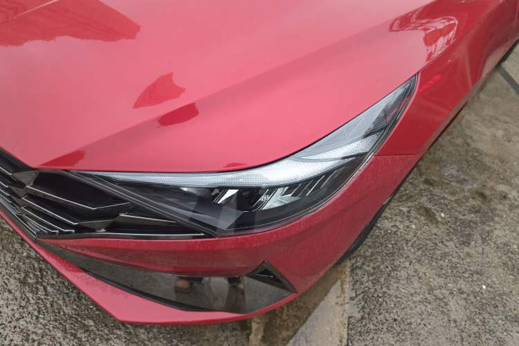 Used Hyundai Elantra 2021 1.5L CVT LUX Prestige Edition Left Front Headlight