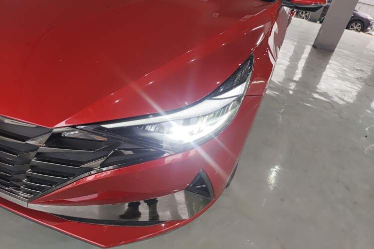 Used Hyundai Elantra 2021 1.5L CVT LUX Prestige Edition Left Front Headlight