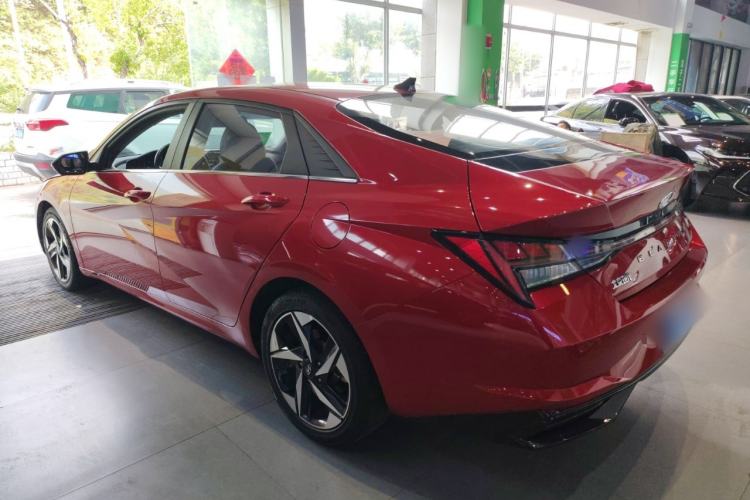 Used Hyundai Elantra 2021 1.5L CVT LUX Prestige Edition Left Side