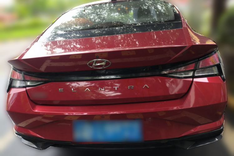 Used Hyundai Elantra 2021 1.5L CVT GLX Elite Edition Rear