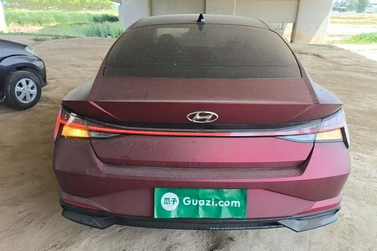 Used Hyundai Elantra 2021 1.5L CVT TOP Flagship Edition Rear