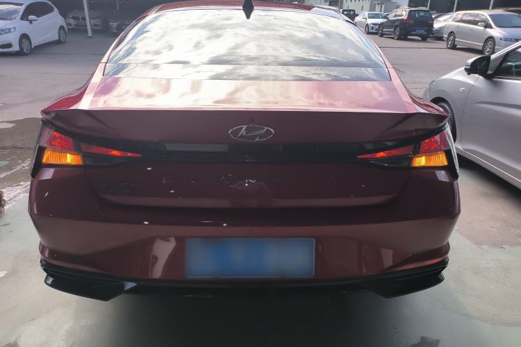 Used Hyundai Elantra 2021 1.5L CVT GLX Elite Edition Rear
