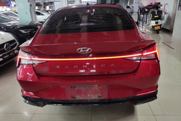 Used Hyundai Elantra 2021 1.5L CVT LUX Prestige Edition Rear