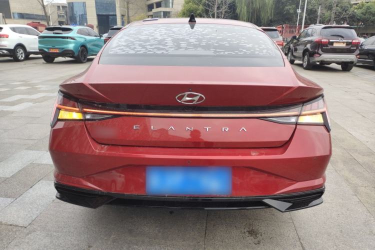 Used Hyundai Elantra 2021 1.5L CVT GLX Elite Edition Rear