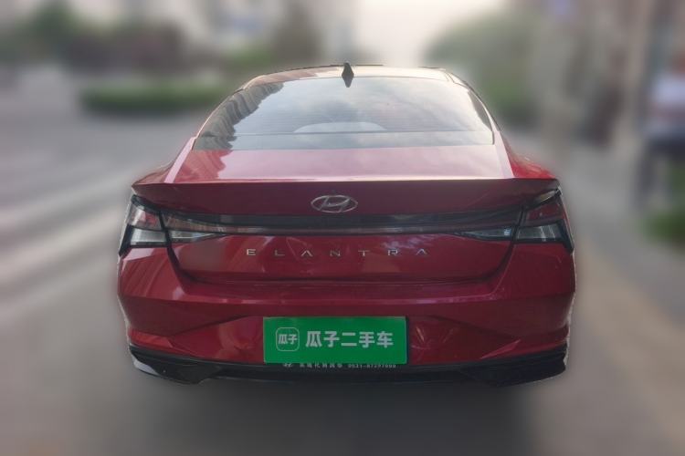 Used Hyundai Elantra 2021 1.5L CVT GLX Elite Edition Rear