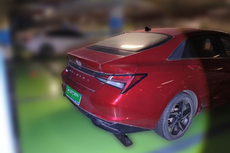 Used Hyundai Elantra 2021 1.5L CVT LUX Prestige Edition Rear