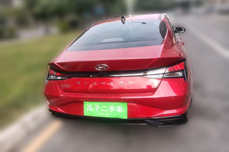 Used Hyundai Elantra 2021 1.5L CVT GLX Elite Edition Rear