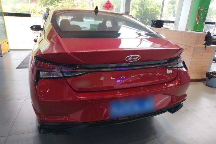 Used Hyundai Elantra 2021 1.5L CVT LUX Prestige Edition Rear