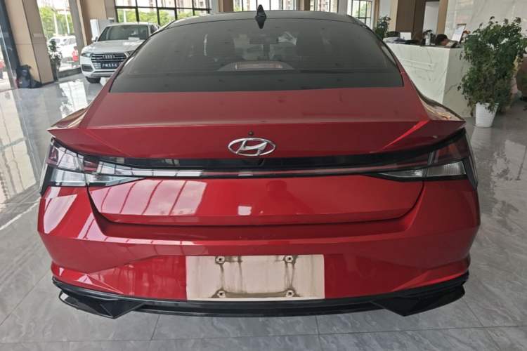 Used Hyundai Elantra 2021 1.5L CVT LUX Prestige Edition Rear