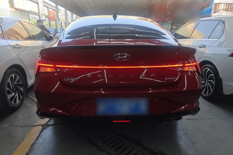 Used Hyundai Elantra 2021 240TGDi DCT TOP Flagship Edition Rear