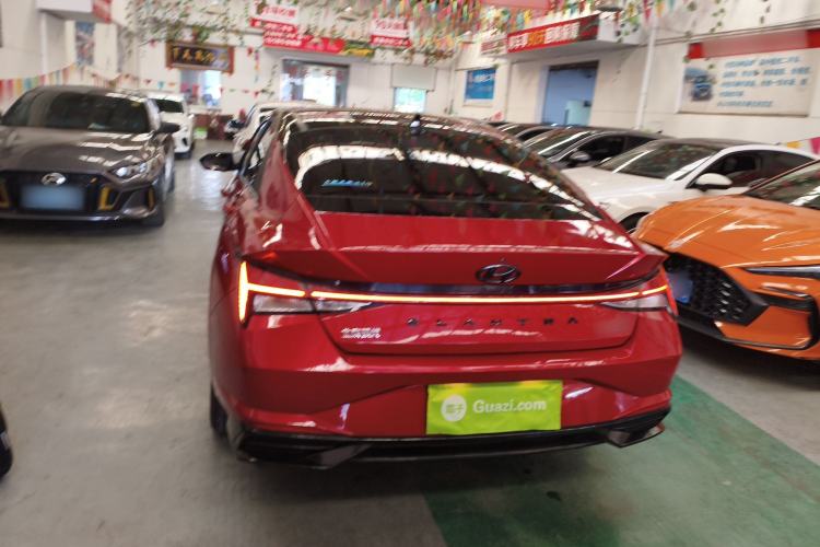 Used Hyundai Elantra 2021 1.5L CVT LUX Prestige Edition Rear