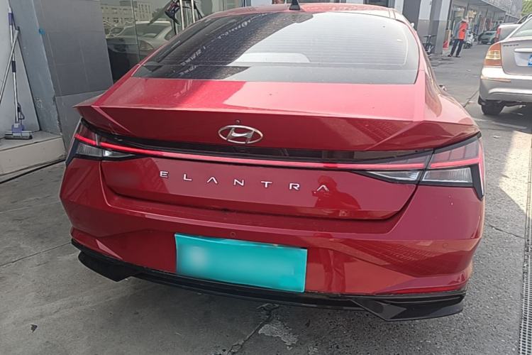 Used Hyundai Elantra 2021 1.5L CVT GLX Elite Edition Rear