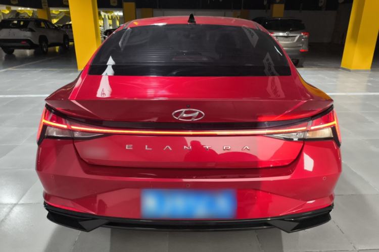 Used Hyundai Elantra 2021 1.5L CVT LUX Prestige Edition Rear