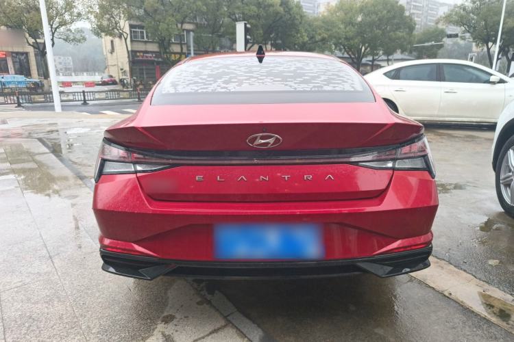 Used Hyundai Elantra 2021 1.5L CVT LUX Prestige Edition Rear