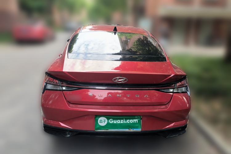 Used Hyundai Elantra 2021 1.5L CVT LUX Prestige Edition Rear