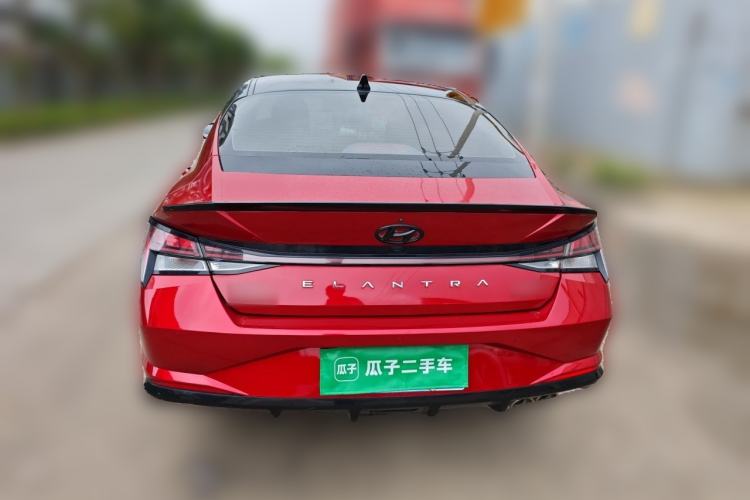 Used Hyundai Elantra 2021 240TGDi DCT LUX Prestige Edition Rear