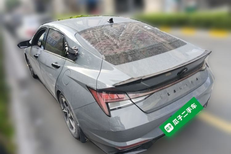 Used Hyundai Elantra 2021 1.5L CVT LUX Prestige Edition Exterior 3
