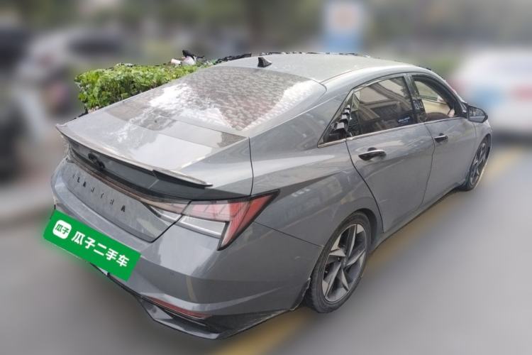Used Hyundai Elantra 2021 1.5L CVT LUX Prestige Edition Exterior 5