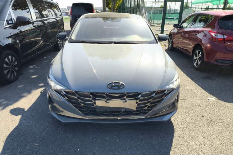 Used Hyundai Elantra 2021 1.5L CVT LUX Prestige Edition Front