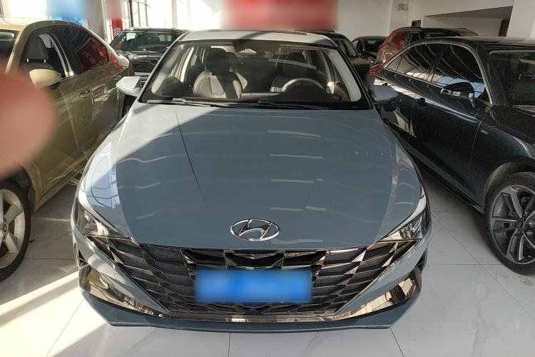 Used Hyundai Elantra 2021 1.5L CVT LUX Prestige Edition Front