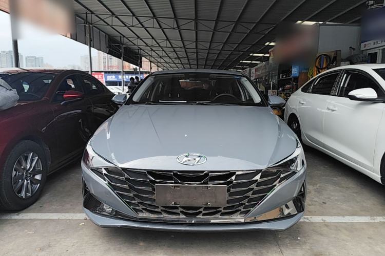 Used Hyundai Elantra 2021 1.5L CVT GLX Elite Edition Front