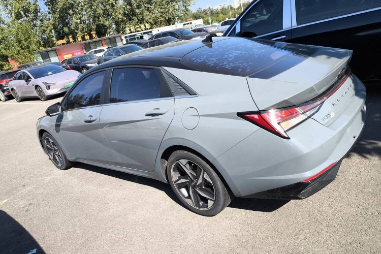 Used Hyundai Elantra 2021 1.5L CVT LUX Prestige Edition Left Side