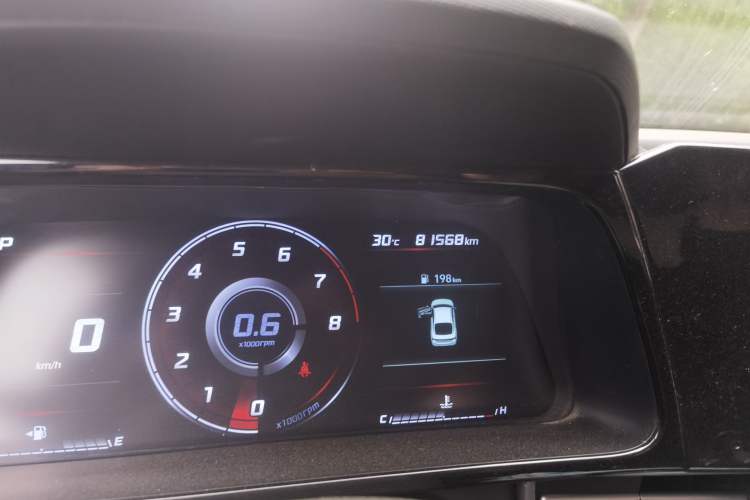 Used Hyundai Elantra 2021 1.5L CVT GLX Elite Edition Odometer Close Up