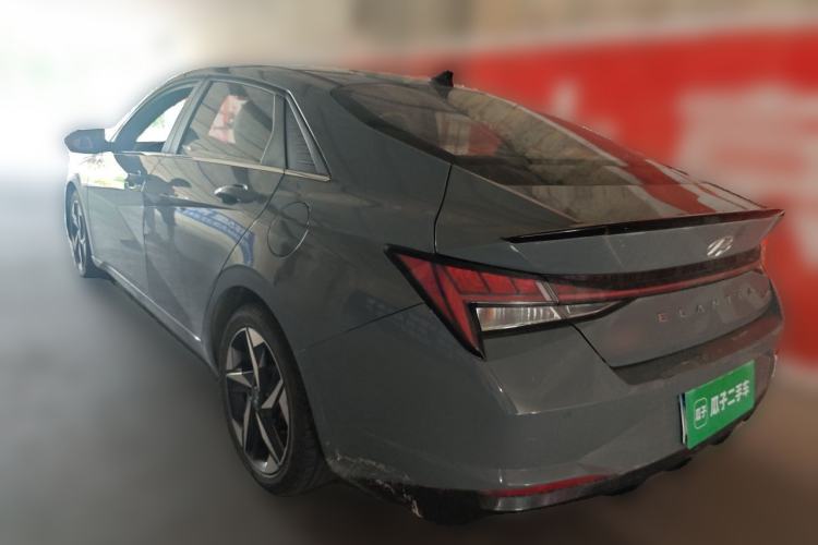 Used Hyundai Elantra 2021 240TGDi DCT LUX Prestige Edition Rear Left 45 Deg