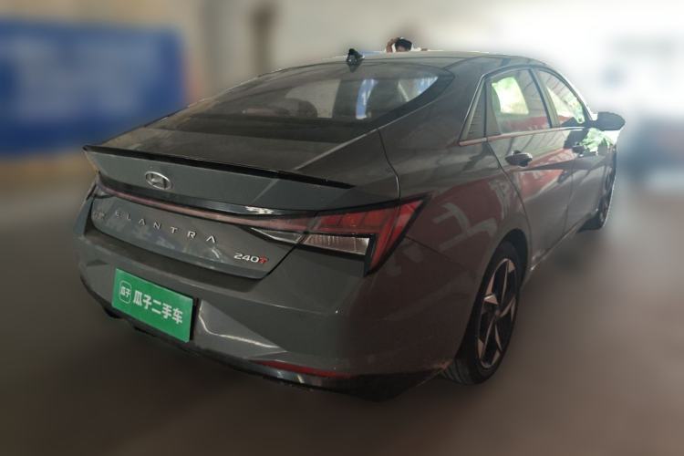 Used Hyundai Elantra 2021 240TGDi DCT LUX Prestige Edition Rear Right 45 Deg
