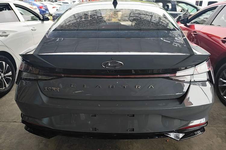 Used Hyundai Elantra 2021 1.5L CVT GLX Elite Edition Rear