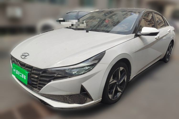 Used Hyundai Elantra 2021 1.5L CVT LUX Prestige Edition Guazi used car, China used car export, Used car for sale, Used Hyundai cars, Cheapest cars for sale
