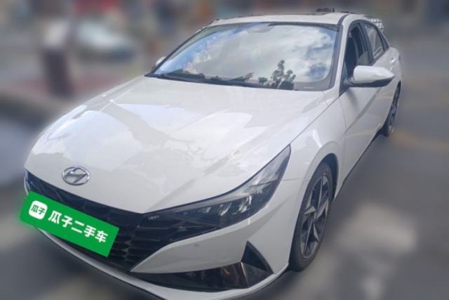 Used Hyundai Elantra 2021 1.5L CVT LUX Prestige Edition
