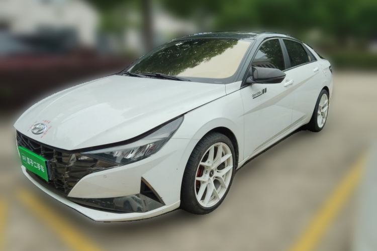 Used Hyundai Elantra 2021 240TGDi DCT LUX Prestige Edition Guazi used car, China used car export, Used car for sale, Used Hyundai cars, Cheapest cars for sale