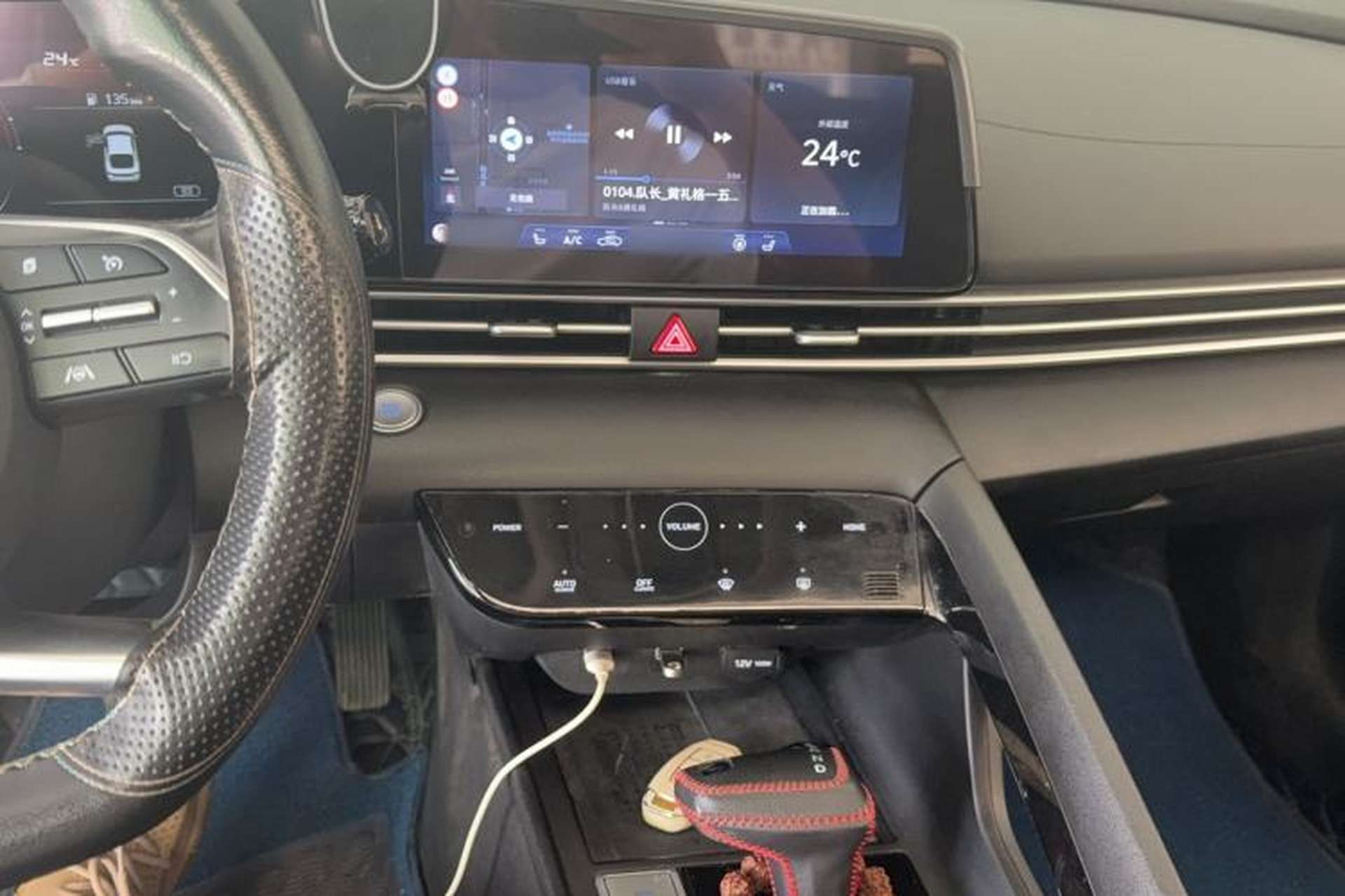 Used Hyundai Elantra 2021 1.5L CVT LUX Prestige Edition Audio And AC Panel