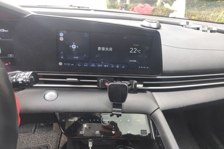 Used Hyundai Elantra 2021 1.5L CVT LUX Prestige Edition Audio And AC Panel