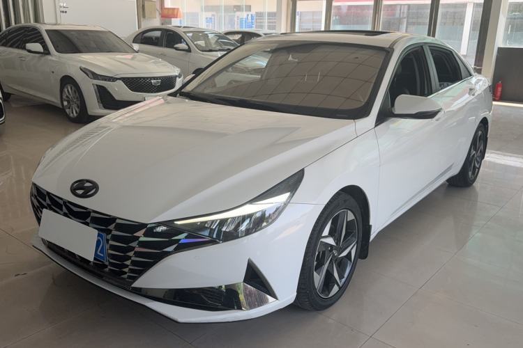 Used Hyundai Elantra 2021 1.5L CVT LUX Prestige Edition Guazi used car, China used car export, Used car for sale, Used Hyundai cars, Cheapest cars for sale