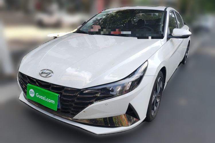 Used Hyundai Elantra 2021 1.5L CVT LUX Prestige Edition Guazi used car, China used car export, Used car for sale, Used cars, Cheapest cars for sale