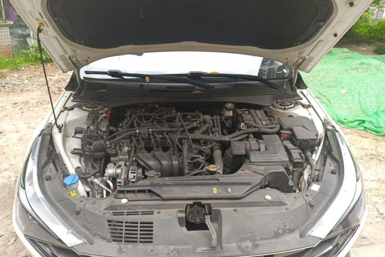 Used Hyundai Elantra 2021 1.5L CVT GLX Elite Edition Engine Bay
