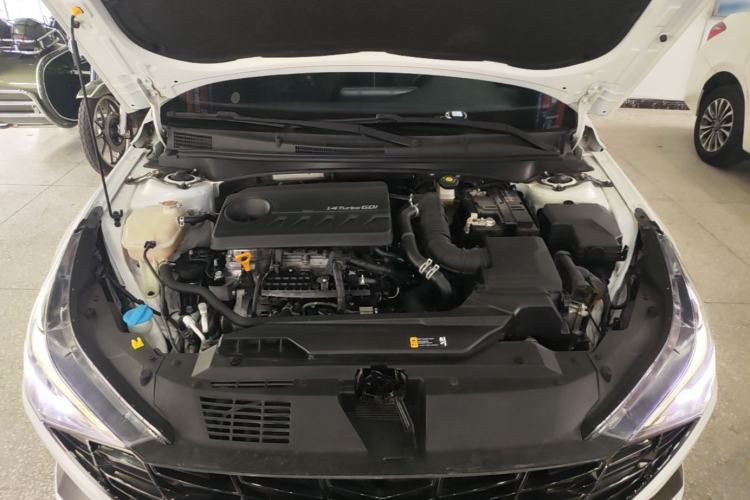 Used Hyundai Elantra 2021 240TGDi DCT LUX Prestige Edition Engine Bay