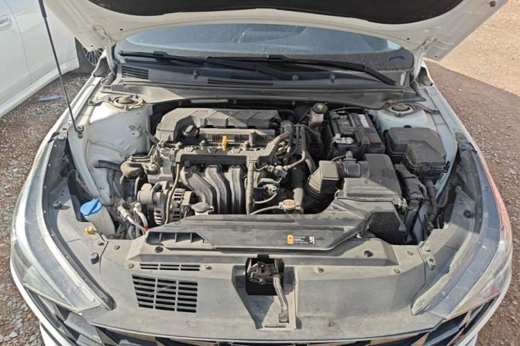 Used Hyundai Elantra 2021 1.5L CVT GLX Elite Edition Engine Bay