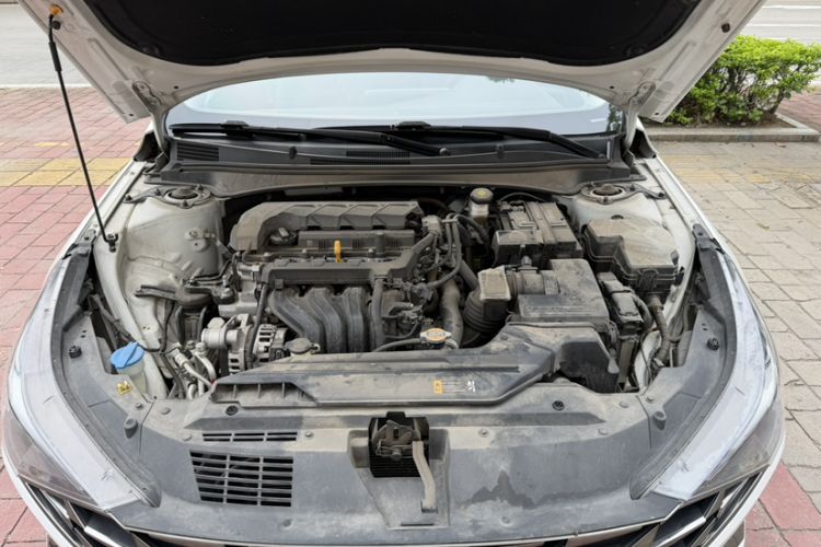 Used Hyundai Elantra 2021 1.5L CVT LUX Prestige Edition Engine Bay