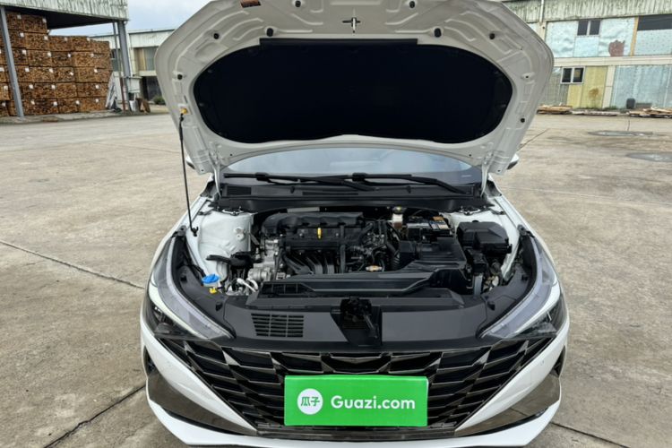 Used Hyundai Elantra 2021 1.5L CVT LUX Prestige Edition Engine Bay
