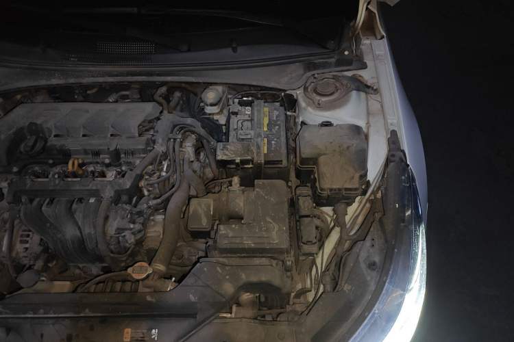 Used Hyundai Elantra 2021 1.5L CVT LUX Prestige Edition Engine Bay Left