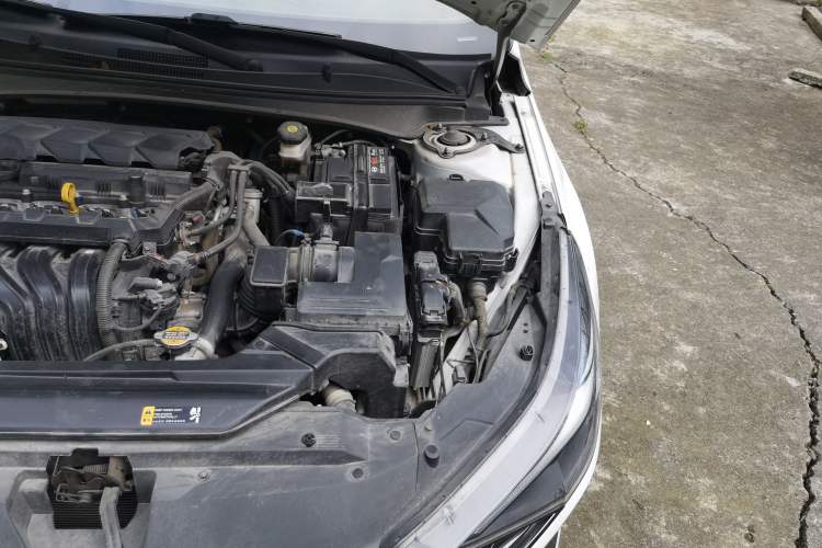 Used Hyundai Elantra 2021 1.5L CVT LUX Prestige Edition Engine Bay Left