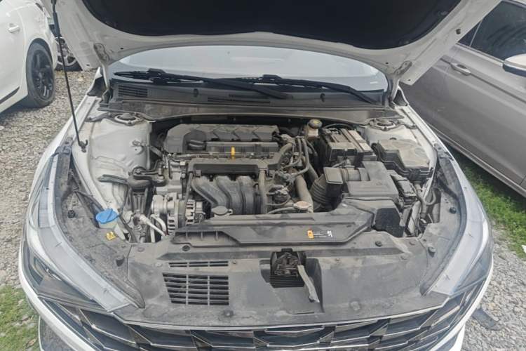 Used Hyundai Elantra 2021 1.5L CVT LUX Prestige Edition Engine Bay