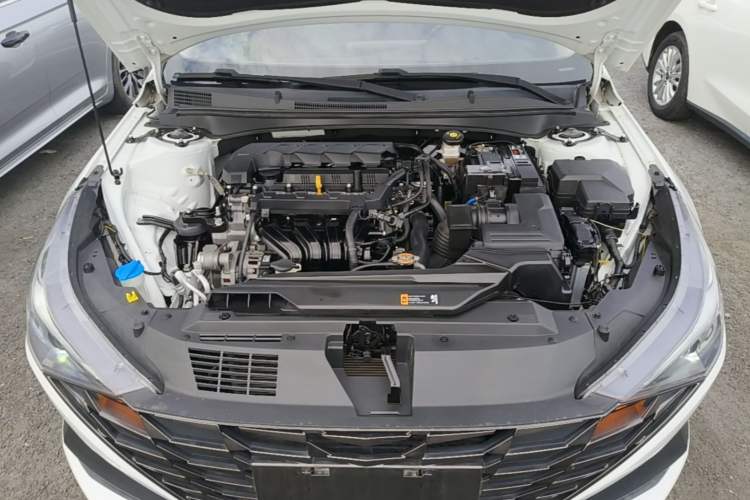 Used Hyundai Elantra 2021 1.5L CVT LUX Prestige Edition Engine Bay