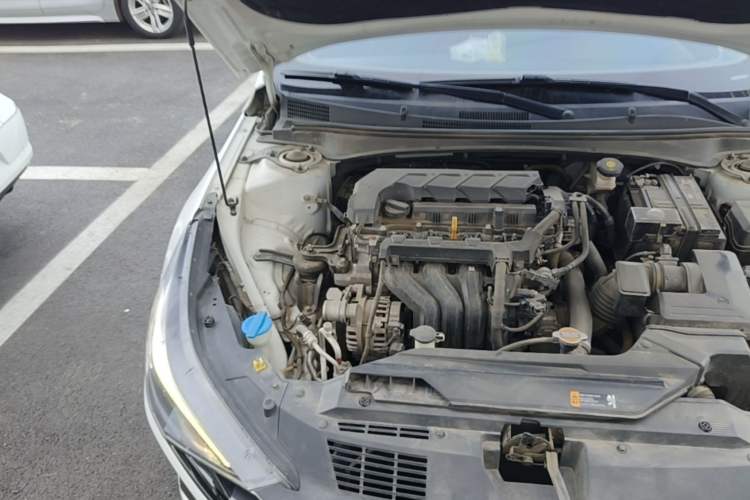 Used Hyundai Elantra 2021 1.5L CVT LUX Prestige Edition Engine Bay Right