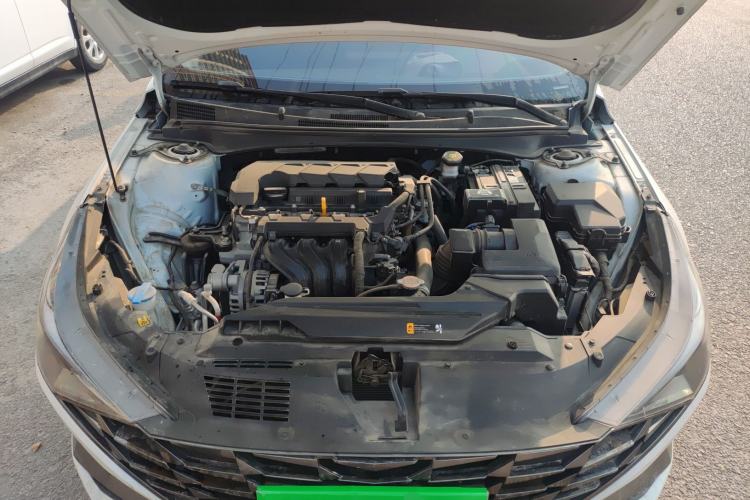 Used Hyundai Elantra 2021 1.5L CVT GLX Elite Edition Engine Bay