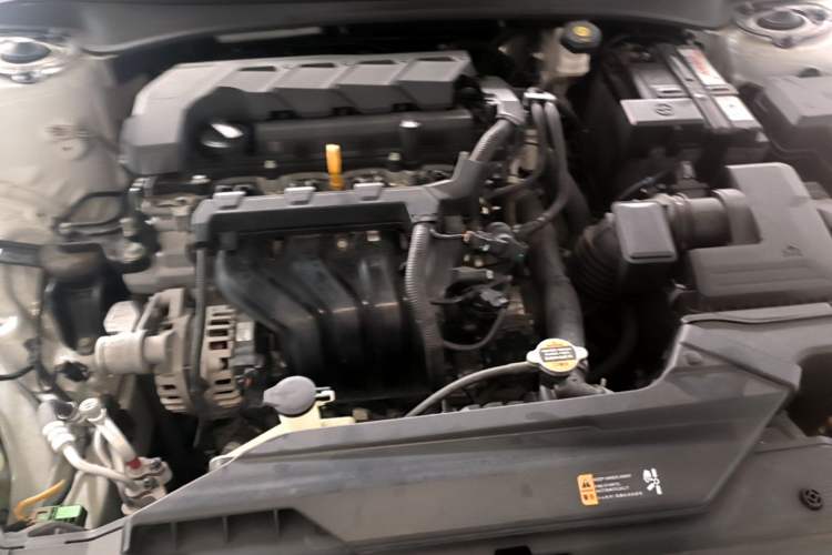 Used Hyundai Elantra 2021 1.5L CVT TOP Flagship Edition Engine Bay