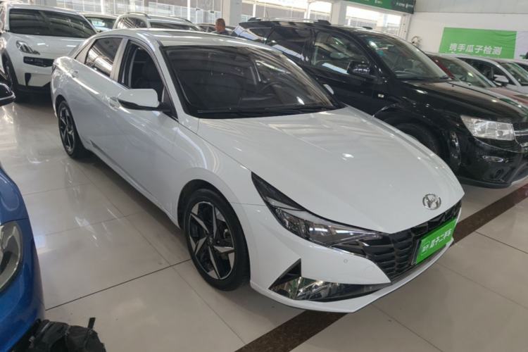 Used Hyundai Elantra 2021 1.5L CVT LUX Prestige Edition Exterior 1
